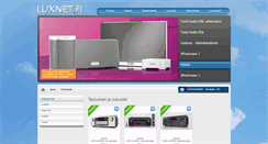 Desktop Screenshot of luxnet.fi