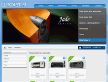Tablet Screenshot of luxnet.fi